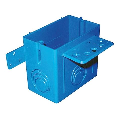 1-gang 22 cu. in. new work pvc electrical outlet box|CANTEX 1.